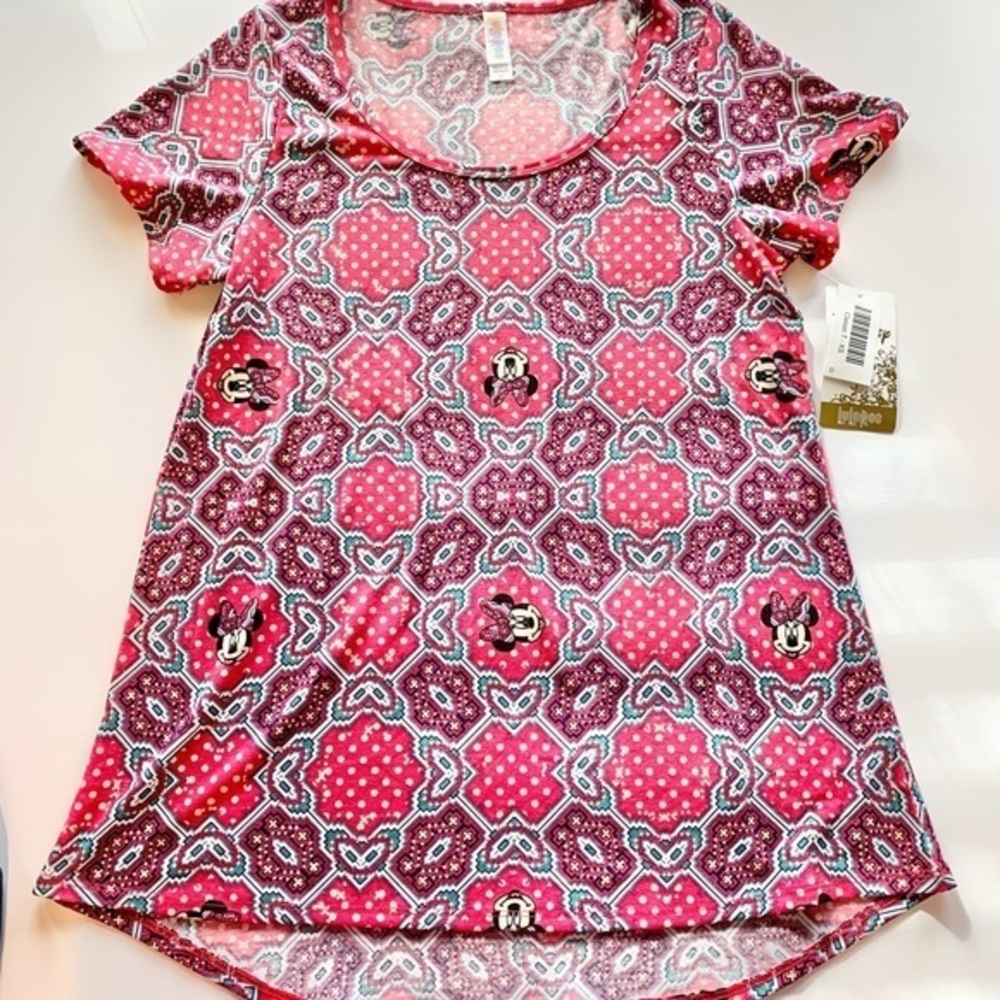 Disney LuLaRoe Minnie Mouse Hi-Lo Classic T-Shirt